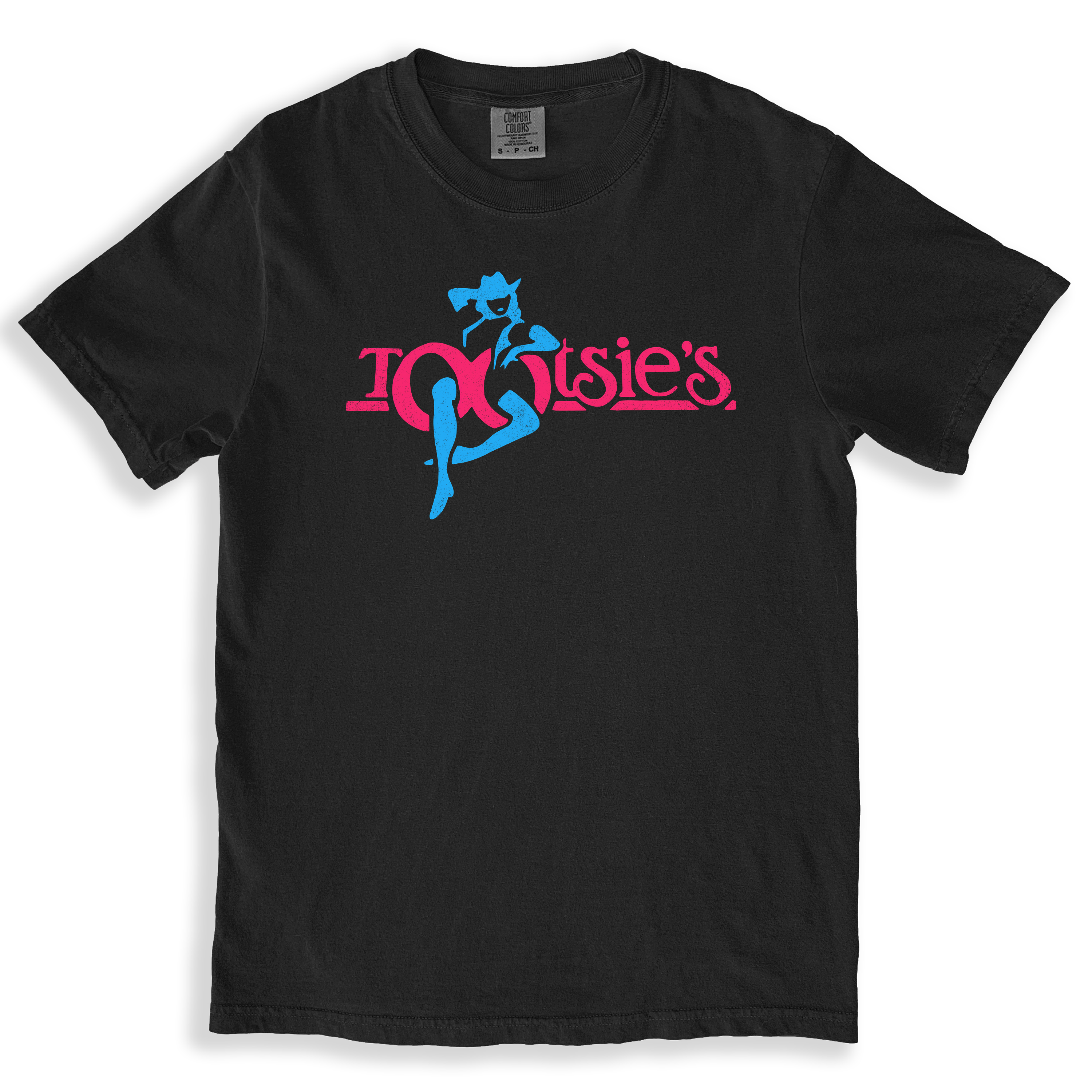 Tootsie's Orlando, a vintage 1980s gentlemen's strip club logo, featured on this classic vintage T-shirt.